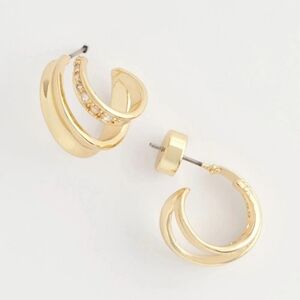 Chico's Double Hoop Earrings